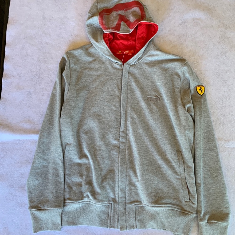 F1 Puma Ferrari Zip Hoodie Men’s Large
